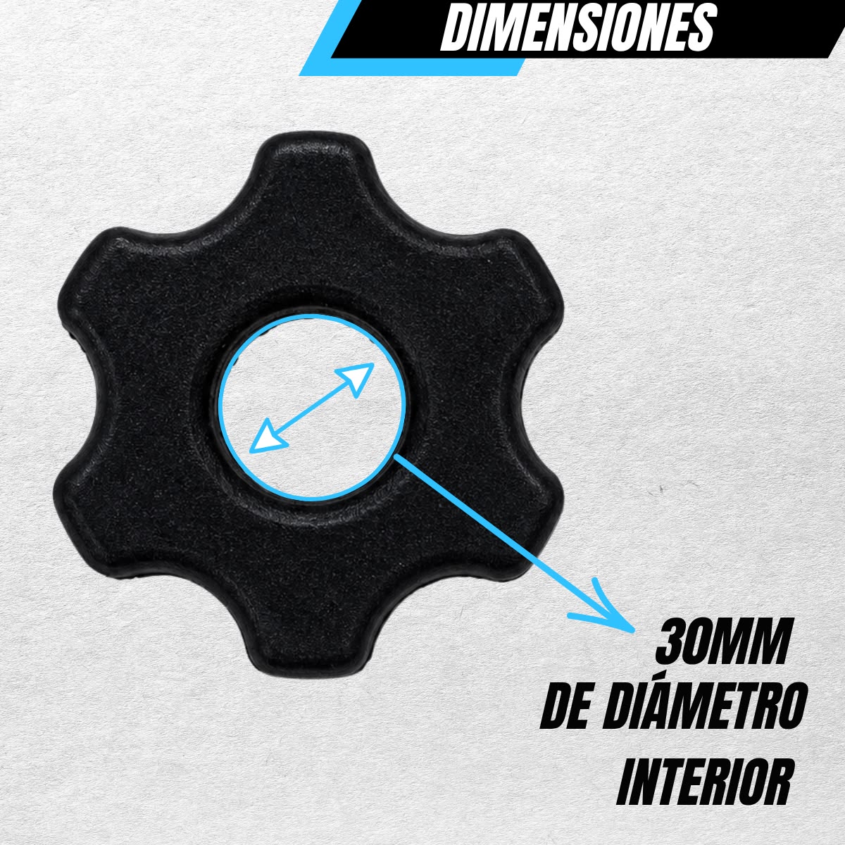 ARANDELA PARA PORTADISCOS ESTÁNDAR 