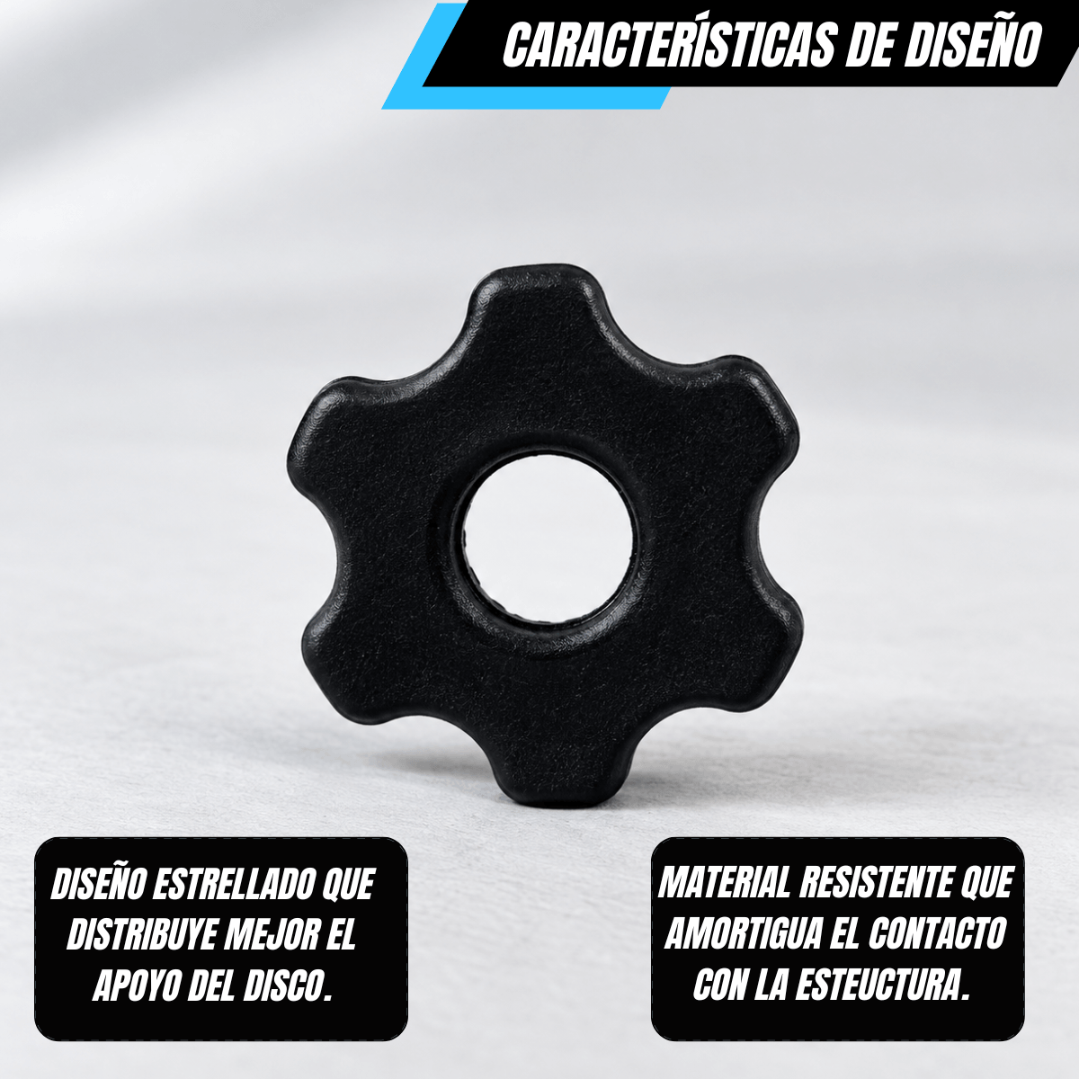 ARANDELA PORTADISCOS OLÍMPICO 