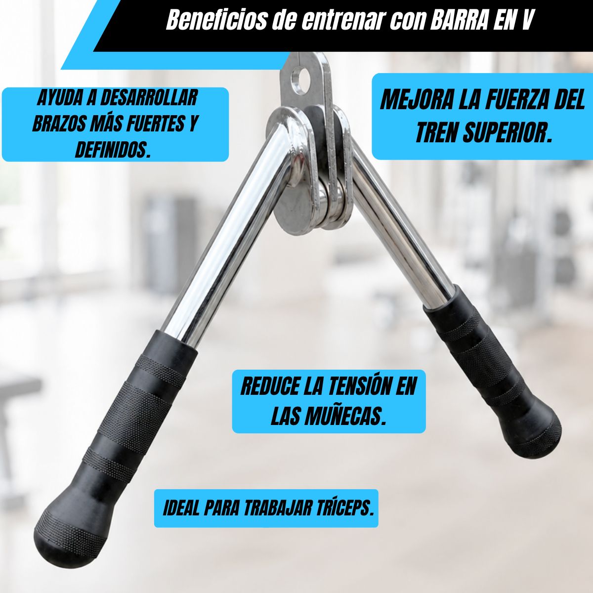 BARRA EN V