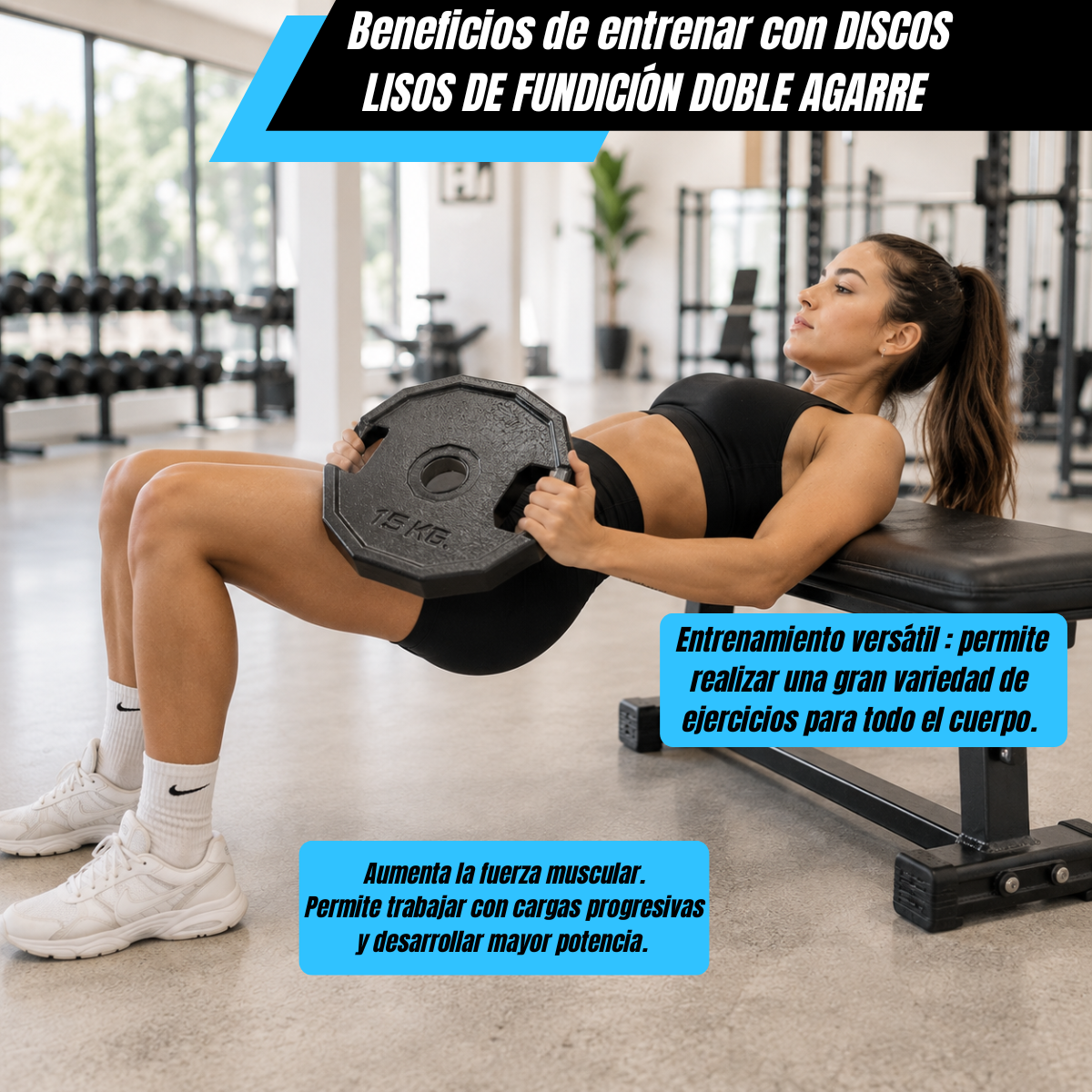 DISCOS DE FUNDICIÓN CON AGARRE