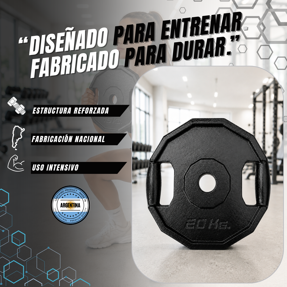 DISCOS DE FUNDICIÓN CON AGARRE