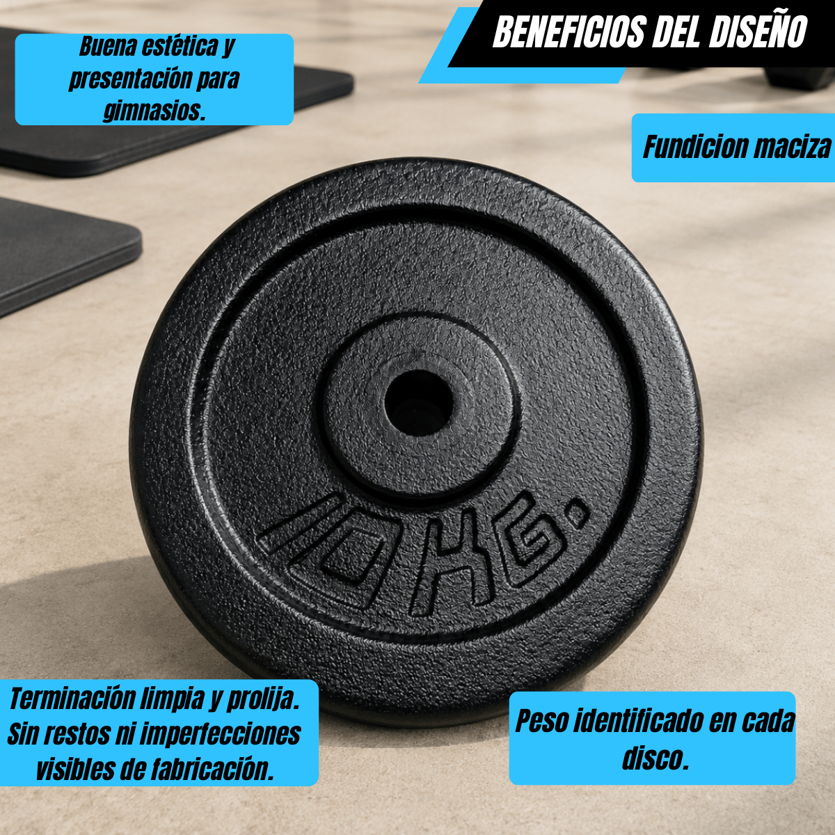 DISCOS DE FUNDICIÓN LISOS