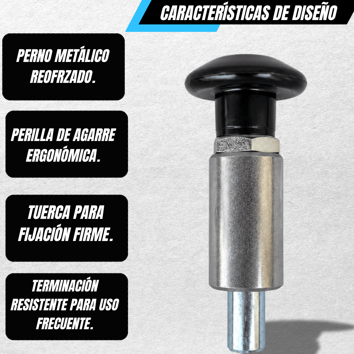 REGISTRO ESTÁNDAR CON PERILLA 12cm 