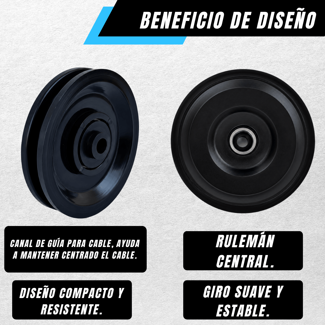 POLEA DE 115mm