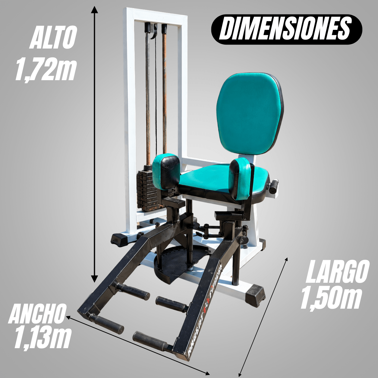 SILLÓN DUAL ABDUCTORES Y ADUCTORES 