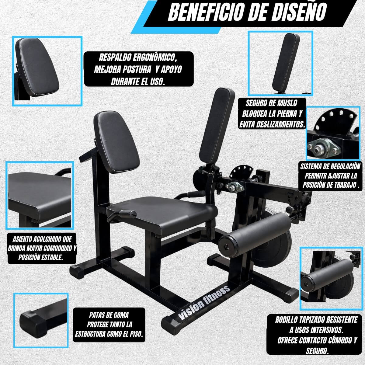 SILLÓN DUAL (cuádriceps y femoral) 